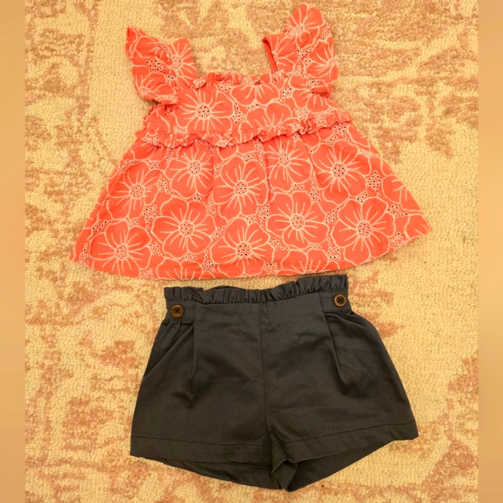 Catherine Malandrino Baby Girl Set 12 Mo
